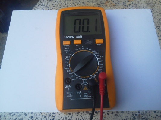 มัลติมิเตอร์ VICTOR 88A ตัวใหญ่หน้าปัดใหญ่ชัดเจนมากสภาพสวยพ่านการใช้งานมาน้อยมากเหมือนใหม่