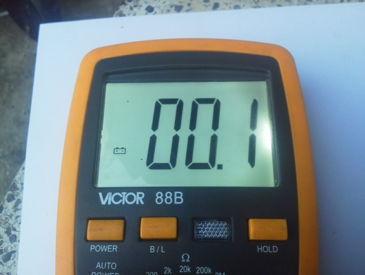 มัลติมิเตอร์ VICTOR 88A ตัวใหญ่หน้าปัดใหญ่ชัดเจนมากสภาพสวยพ่านการใช้งานมาน้อยมากเหมือนใหม่