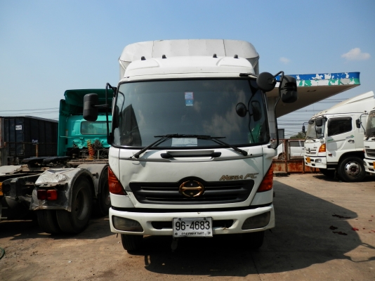 6ล้อไม่ดั้ม HINO MEGA UROII FC4J ปี46 ตู้มิเนียมยาว5.50ม