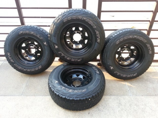 ขายล้อ 15 offroad พร้อมยาง 30 AT