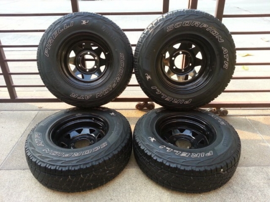 ขายล้อ 15 offroad พร้อมยาง 30 AT