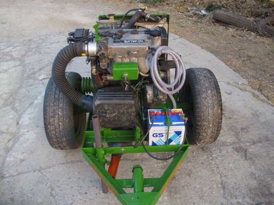 ขายเครื่องสูบน้ำใช้แก๊ส LPG 100\%ราคา 30000