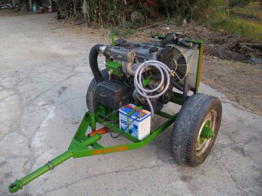 ขายเครื่องสูบน้ำใช้แก๊ส LPG 100\%ราคา 30000