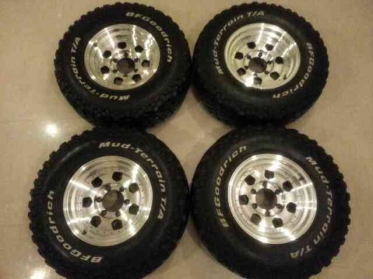 ขายล้อ 15 offroad พร้อมยาง mud bf 31