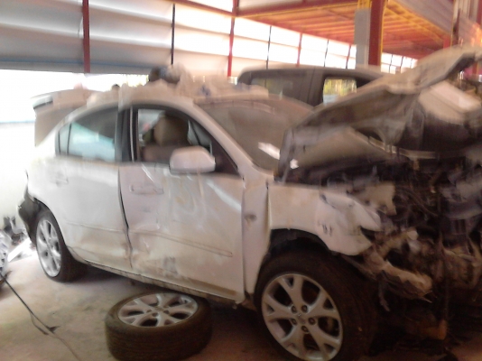 ซาก Mazda 3 ปี 2554