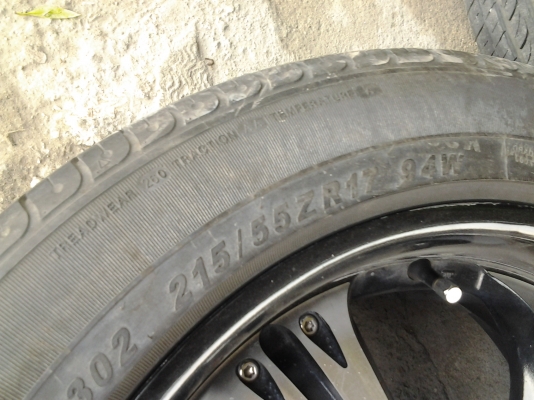 แม็ก 17 6รู139 พร้อมยางปี 12