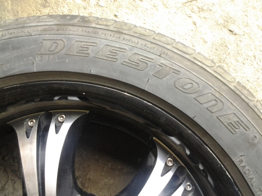 แม็ก 17 6รู139 พร้อมยางปี 12