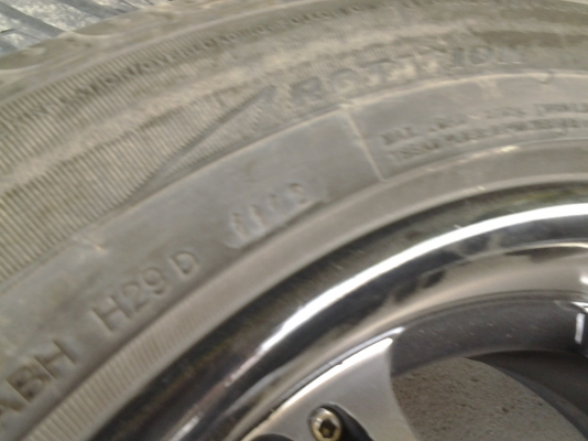 แม็ก 17 6รู139 พร้อมยางปี 12