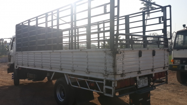 ขายด่วนหกล้อดั้ม HINO FC4J ยาว5.5เมตรสภาพเดิมๆพร้อมใช้งานจองโทร0801515451
