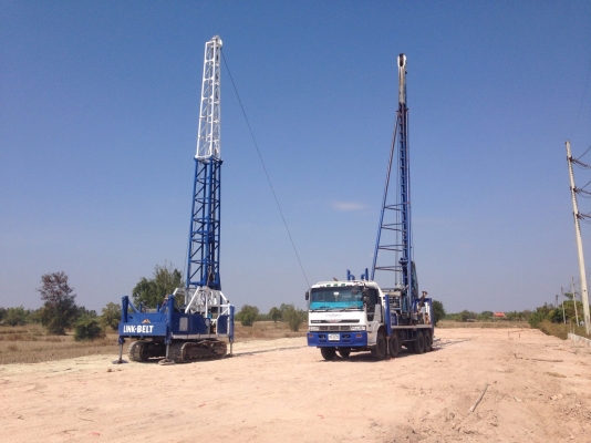 จำหน่าย รับตอก รับเจาะ เสาเข็ม โทร 089-569-7123