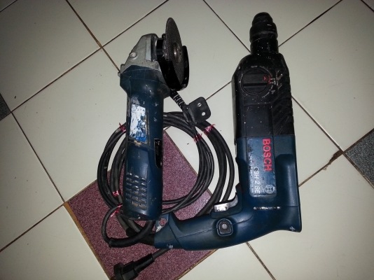 ขายสว่านโรตารี่3ระบบ+หินเจียBOSCH 4นิ้วพร้อมใช้งานขายไม่แพงคับ