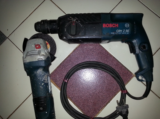 ขายสว่านโรตารี่3ระบบ+หินเจียBOSCH 4นิ้วพร้อมใช้งานขายไม่แพงคับ