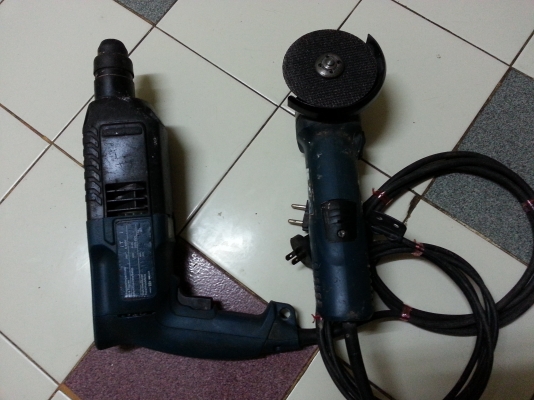 ขายสว่านโรตารี่3ระบบ+หินเจียBOSCH 4นิ้วพร้อมใช้งานขายไม่แพงคับ