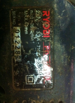 สว่านกระแทก 13mm RYOBI PD196VR สว่านกระแทก 13mm RYOBI PD196VR