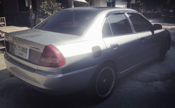 ***ขายแล้วครับขอบคุณ Truck2hand ขายรถเก๋ง อีคาร์ สภาพสวยๆ MITSU LANCER 1.6 Autoโฉมท้ายเบ็นซ์ ปี40/97 เครื่องเดิมเกียร์เดิม ไม่แก๊ส เครื่องแน่นแรง ภายในหุ้มหนังสวยสุด พ.พาวเวอร์ กระจกไฟฟ้า แอร์เย็น ล้อแม็กสวย ยางสวย4เส้น สีสันสวยรถมีเคลียร์สีมาบางจุด หน้า-