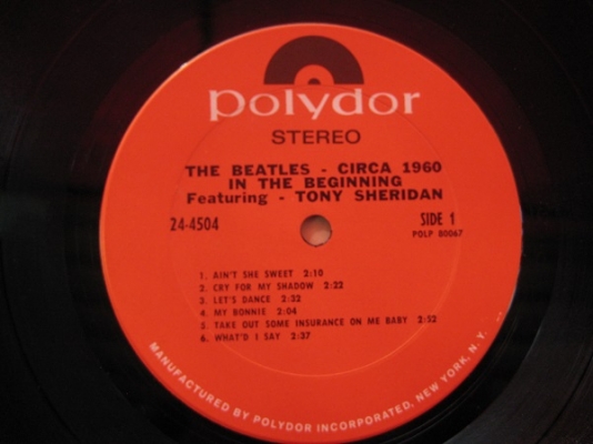 ขายแผ่นเสียง The Beaties in The Beginning ขายแผ่นเสียง The Beaties in The Beginning