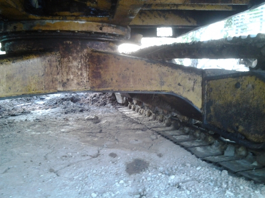 KOMATSU PC 100 รุ่น 3 เครื่องเดิมปั้มเดิมเล่มทะเบียนโซ่ใหม่ KOMATSU PC 100 รุ่น 3 เครื่องเดิมปั้มเดิมเล่มทะเบียนโซ่ใหม่