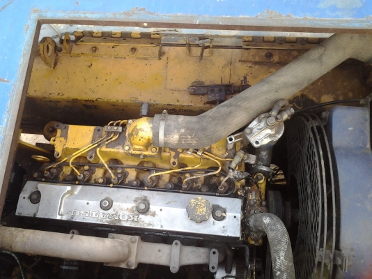 KOMATSU PC 100 รุ่น 3 เครื่องเดิมปั้มเดิมเล่มทะเบียนโซ่ใหม่ KOMATSU PC 100 รุ่น 3 เครื่องเดิมปั้มเดิมเล่มทะเบียนโซ่ใหม่