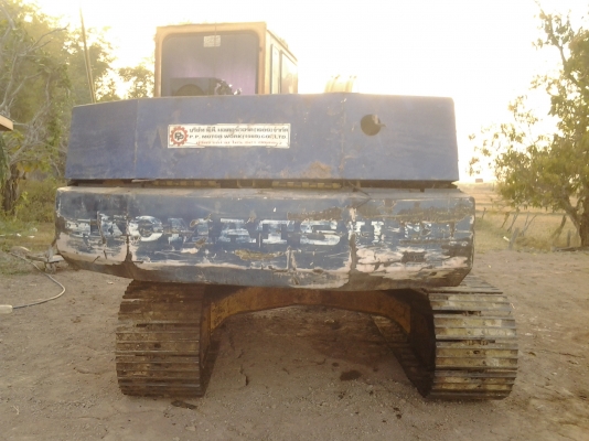 KOMATSU PC 100 รุ่น 3 เครื่องเดิมปั้มเดิมเล่มทะเบียนโซ่ใหม่ KOMATSU PC 100 รุ่น 3 เครื่องเดิมปั้มเดิมเล่มทะเบียนโซ่ใหม่