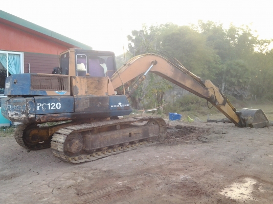 KOMATSU PC 100 รุ่น 3 เครื่องเดิมปั้มเดิมเล่มทะเบียนโซ่ใหม่ KOMATSU PC 100 รุ่น 3 เครื่องเดิมปั้มเดิมเล่มทะเบียนโซ่ใหม่