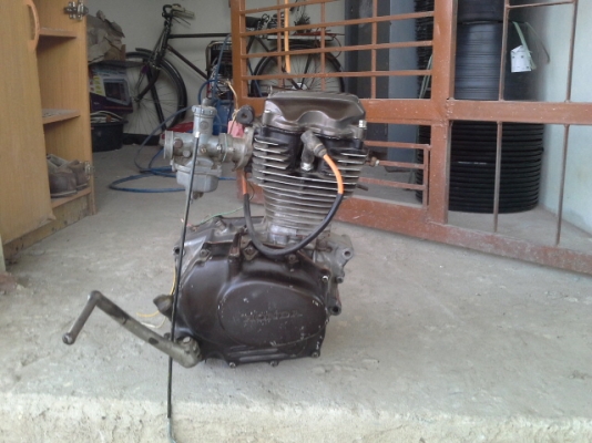 ขายเครื่อง  jx110 ทำเป็น 125แล้ว เปลี่ยนก้าน รื้อทำใหม่หมดแล้วทุกอย่าง