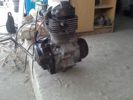 ขายเครื่อง  jx110 ทำเป็น 125แล้ว เปลี่ยนก้าน รื้อทำใหม่หมดแล้วทุกอย่าง