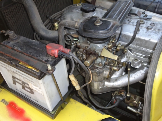 ขายรถยก MITSUBISHI FG25 เครื่องเบนซิน ติดต่อคุณจิ๊ด โทร. 089-7949488