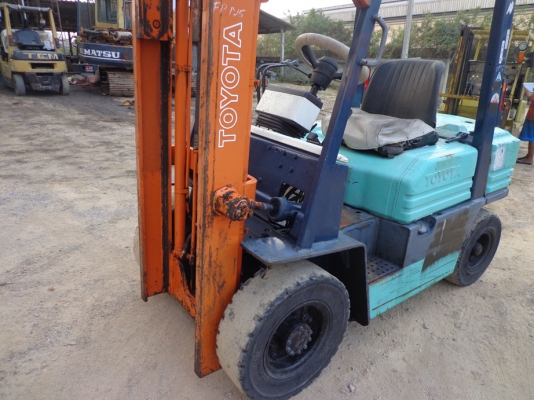 ขายรถยก TOYOTA 5FG25 เครื่องเบนซิน ติดต่อคุณจิ๊ด โทร. 089-7949488