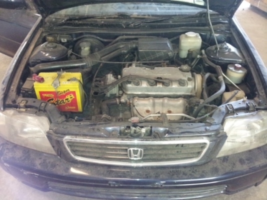 ขายเครื่องพร้อมเกียรhonda city15000บาท