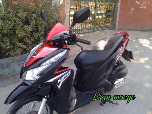 ขายHONDA CLICKสีดำเเดง ปี2013