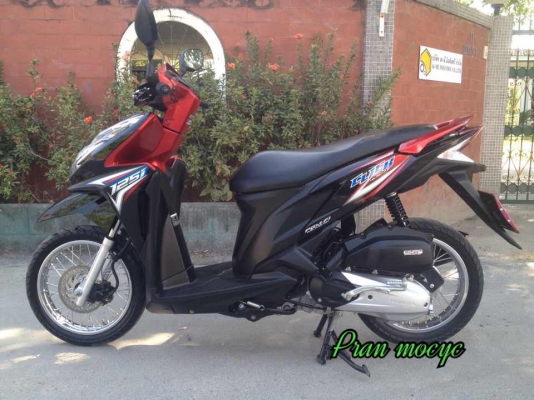 ขายHONDA CLICKสีดำเเดง ปี2013