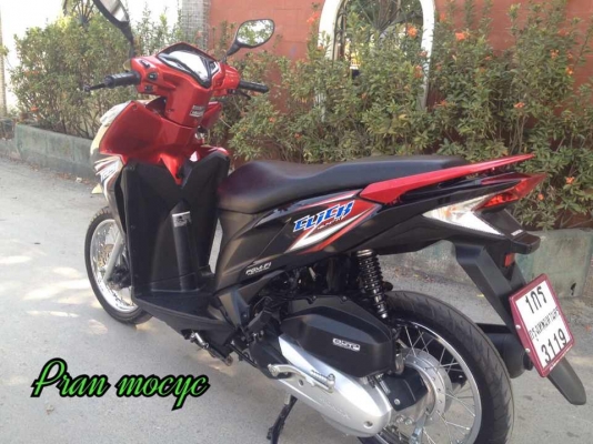 ขายHONDA CLICKสีดำเเดง ปี2013