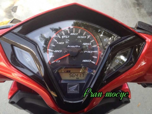 ขายHONDA CLICKสีดำเเดง ปี2013