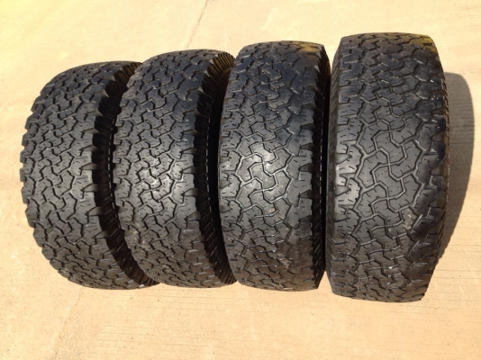 ขายยาง BF GOODRICH ALLTERRAIN  265-70-16 ดอกหนา ถูกๆครับ 7500
