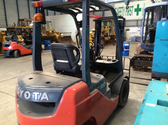Toyota Forklift 8FD-20 จากญี่ปุ่น ขายแค่ 250,000 บาท ด่วน