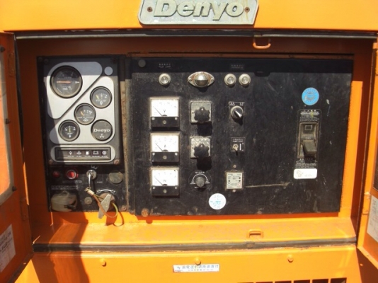 โปรโมชั่น 450,000 บาท เครื่องปั่นไฟ Denyo เก่าญี่ปุ่น Model: DCA-125SPM #3654701