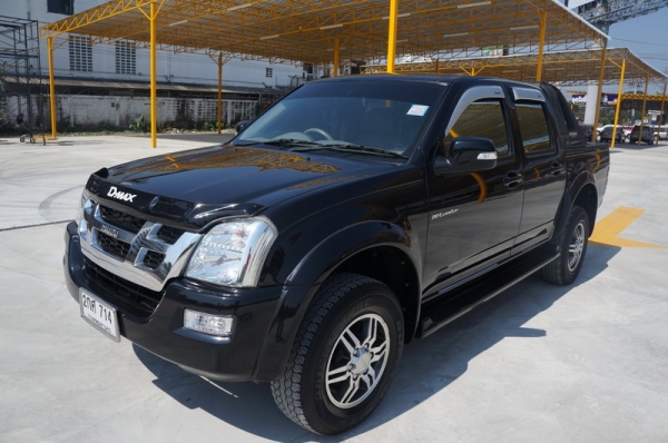 ขายรถสวย ISUZU D-MAX HI-LANDER 4 ประตู ปี2006 ภายในเบาะหนัง ชุดแต่งรอบคัน สีดำสวยงาม เครื่อง ช่วงล่างดี เครื่องเสียง 1 ชุด พร้อมใช้งาน