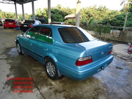 ขาย Toyota Soluna ปี 2541 สีเขียว+ติดแก็ส lpg ราคา 108,000 บาท ++++++++++