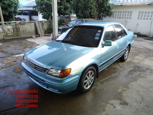 ขาย Toyota Soluna ปี 2541 สีเขียว+ติดแก็ส lpg ราคา 108,000 บาท ++++++++++