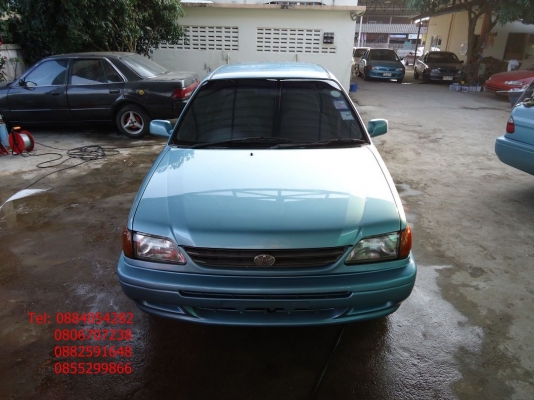 ขาย Toyota Soluna ปี 2541 สีเขียว+ติดแก็ส lpg ราคา 108,000 บาท ++++++++++