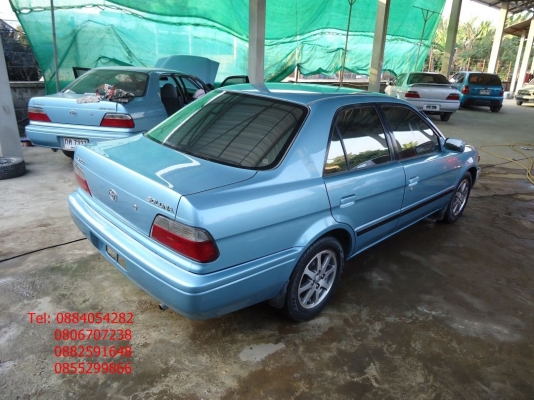 ขาย Toyota Soluna ปี 2541 สีเขียว+ติดแก็ส lpg ราคา 108,000 บาท ++++++++++