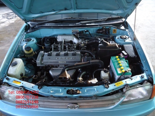 ขาย Toyota Soluna ปี 2541 สีเขียว+ติดแก็ส lpg ราคา 108,000 บาท ++++++++++