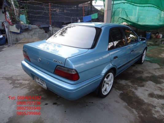ขาย Toyota Soluna ปี 2540 สีเขียว+ติดแก็ส lpg ราคา 108,000 บาท ++++++++++