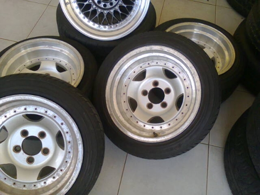 ล้อถอด 15X8.5 ET-27 5/114 มียาง