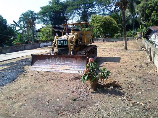 แทรคเตอร์ CAT D4E รถทำงานดีปกติ