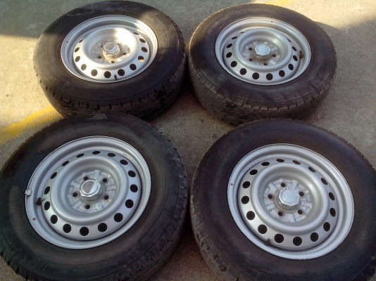 ขายกะทะขอบ15 5รูพร้อมยางราคาถูกๆ