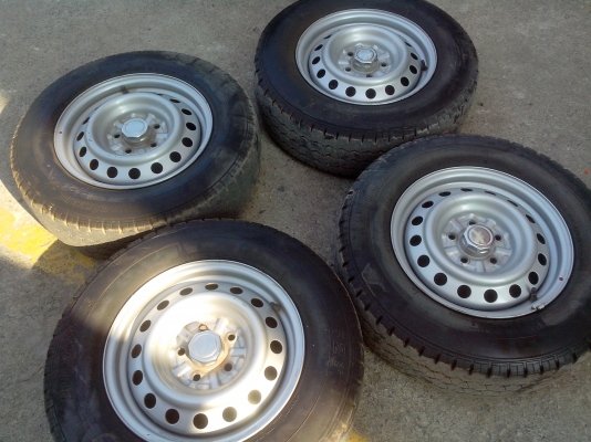 ขายกะทะขอบ15 5รูพร้อมยางราคาถูกๆ