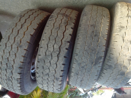 ขายกะทะขอบ15 5รูพร้อมยางราคาถูกๆ