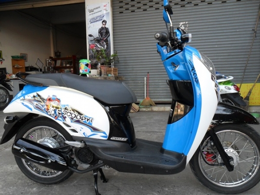 ฮอนด้า สกูปปี้ไอ ปี55 เครื่องเดิมๆฟิตๆ สภาพสวยเอี่ยมวิ่งน้อย