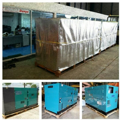 เครื่องกำเนิดไฟฟ้า มือหนึ่ง New Denyo 125kva,60kva, 45kva กุ้ง:0813062283